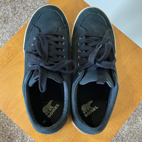 Sorel Suede and Canvas Sneakers - 6 - Picture 7 of 7